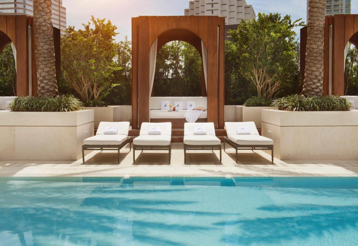Wonderful King Suite With Pool At Sls Lux Brickell ไมอามี ภายนอก รูปภาพ